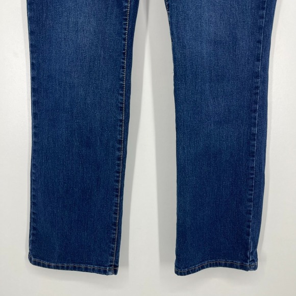 Calvin Klein Jeans Women's Size 10 Blue Dark Wash Vtg Y2K Mid Rise Straight - Picture 3 of 11